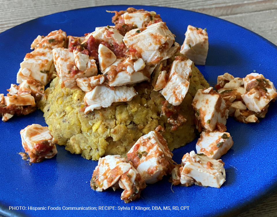 RECIPE: Vegetarian Mofongo - Silken Tofu I Mori-Nu — Morinaga